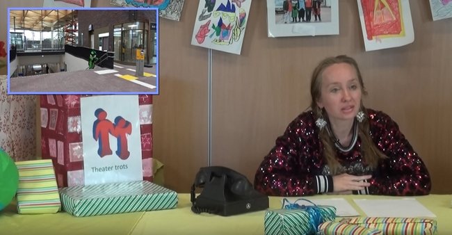 Eerste aflevering van Sinterklaasjournaal Theater Trots in Assen (Video)