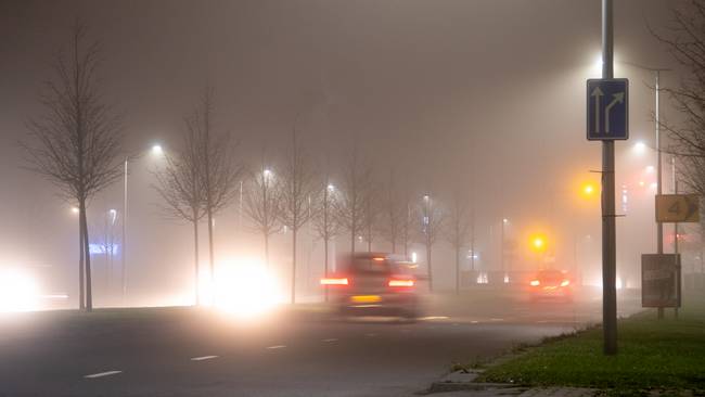 KNMI schaalt op naar Code Oranje vanwege dichte mist 