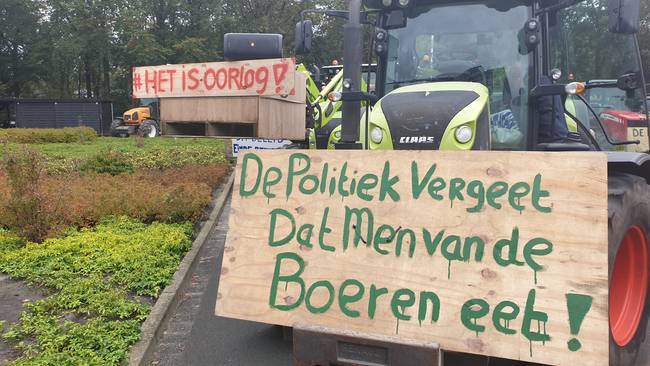 Woensdag mogelijk verkeerschaos rond Assen door boerenacties