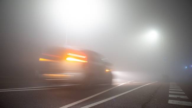 Code geel in Drenthe vanwege dichte mist 