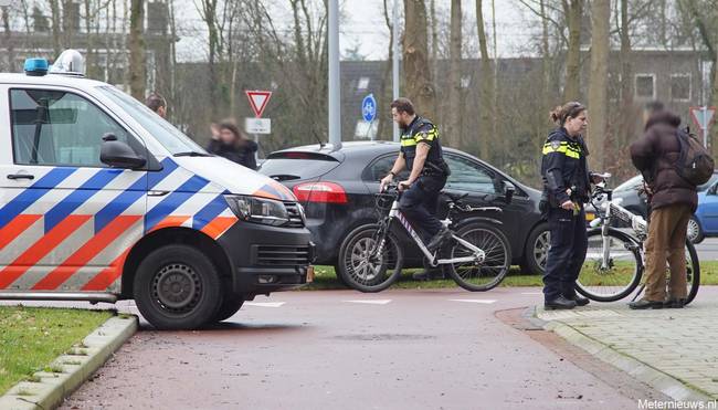 Aanrijding tussen fietser en auto in Assen