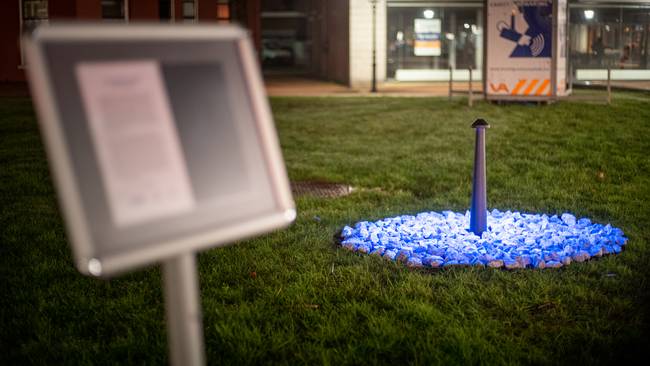 Assen heeft tijdelijke Holocaustmonument Levenslicht op De Brink