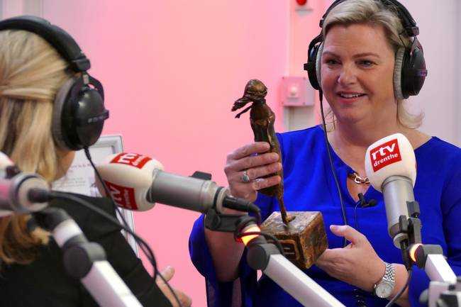 Bestuurslid WZA wint Vrouw in de Media Award 2019 Drenthe
