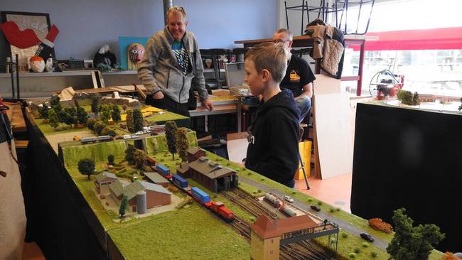 Treinenbeurs van Modelspoorclub Assen weer een succes