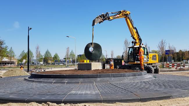 Nieuwe Rolderrotonde op 8 mei open voor verkeer