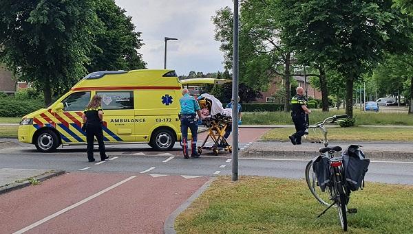 Fietser valt en raakt gewond in Assen