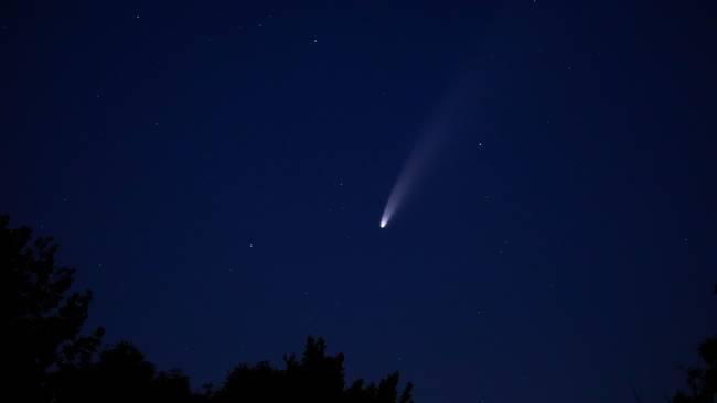 Komeet Neowise vanuit Assen goed te zien