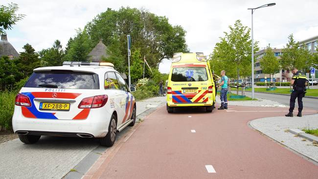 Fietsster gewond door valpartij in Assen