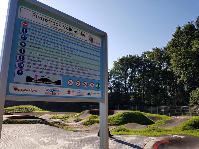 Pumptrackbaan Assen Oost geopend