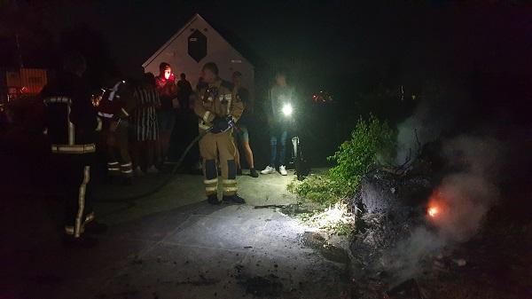 Brandstichting en vernielingen bij Baggelhuizerplas