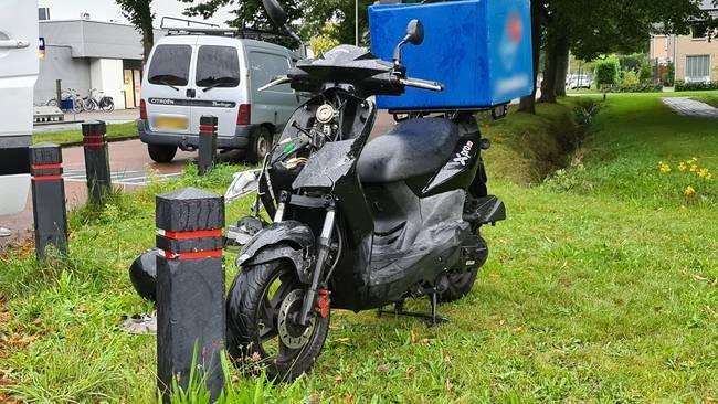 Scooterrijder en bestelbusje botsen in Assen 