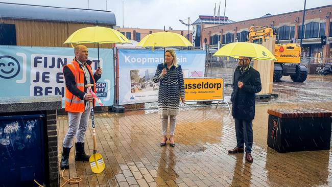 Werkzaamheden Koopmansplein officieel van start (Video)