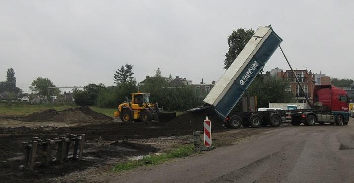 Acmesa-terrein schoongemaakt en klaar voor bouw