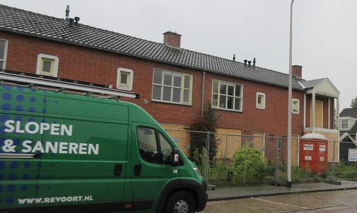 Sloop woningen aan Thorbeckelaan gestart