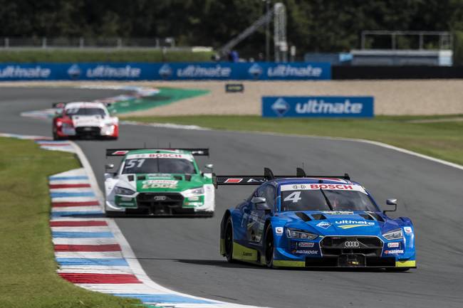 Robin Frijns wint eerste DTM-race voor eigen publiek op TT Circuit Assen