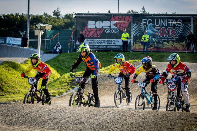 Fotos: NK BMX bij FC Unitas in Assen