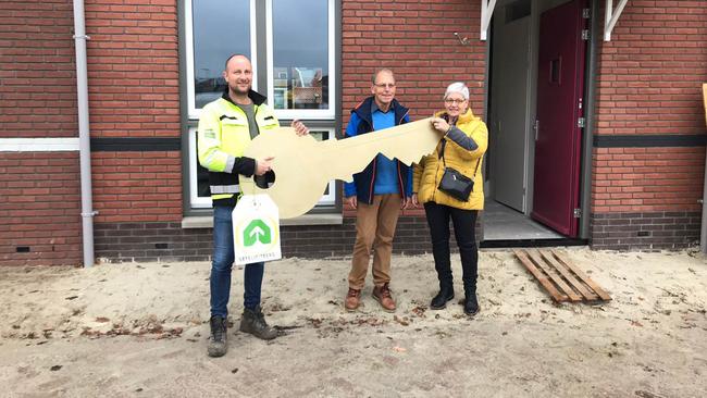 Eerste bewoners Asselyn ontvangen sleutel