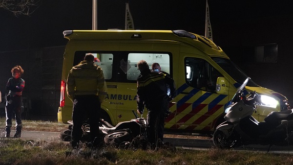 MP3 motor in beslag genomen na ongeval in Assen (video)