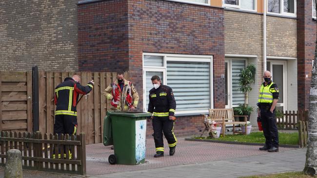 Politie blust containerbrand in Noorderpark