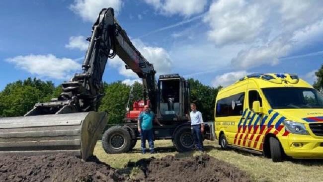 Bouw van duurzame ambulancepost Assen UMCG Ambulancezorg van start