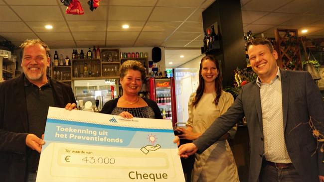 Antje s Taverne ontvangt bijdrage uit het Preventiefonds