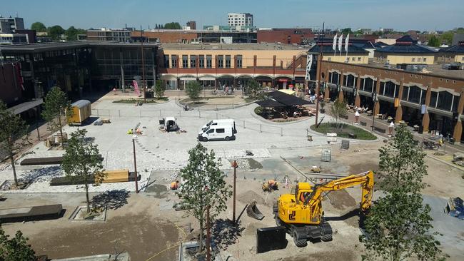 Assen zoekt figuranten voor projectie in fontein op Koopmansplein