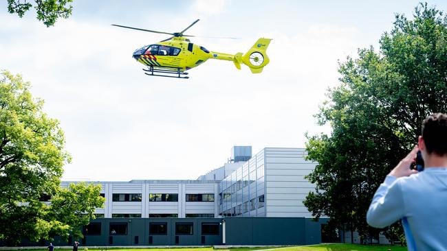 Traumahelikopter assisteert bij ongeval tijdens werkzaamheden aan woning in Assen