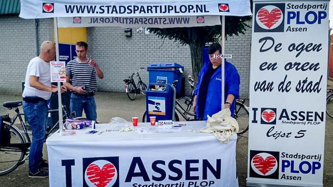 Stadspartij PLOP start met zomertour in Assen