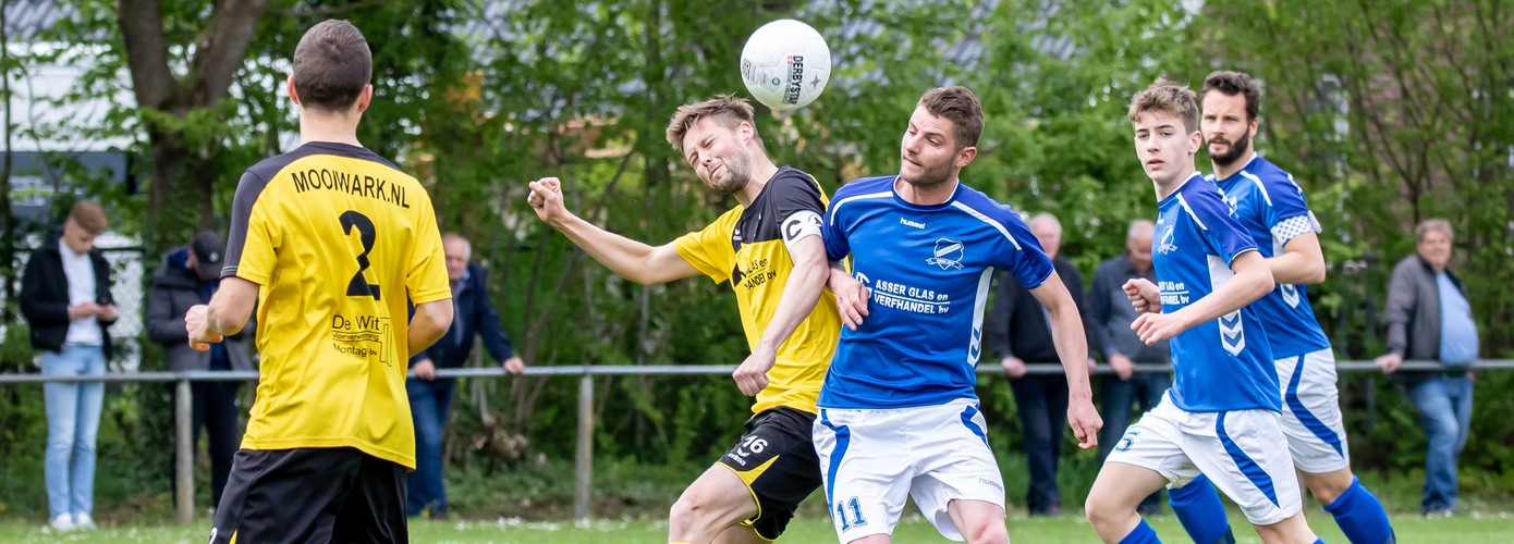 Asser Boys verliest nipt in Zeijen bij SVZ