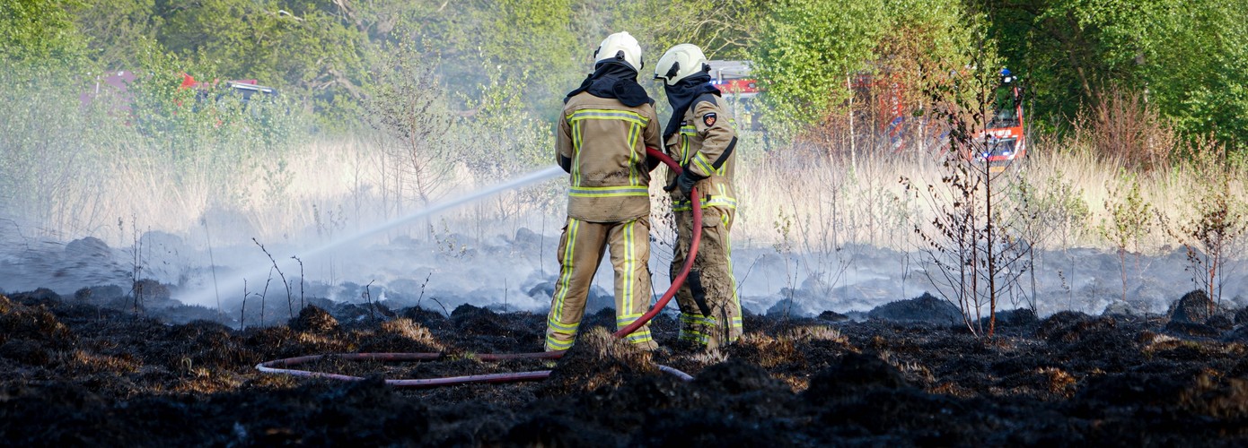 Opnieuw brand in heidegebied nabij Baggelhuizerplas (Video)