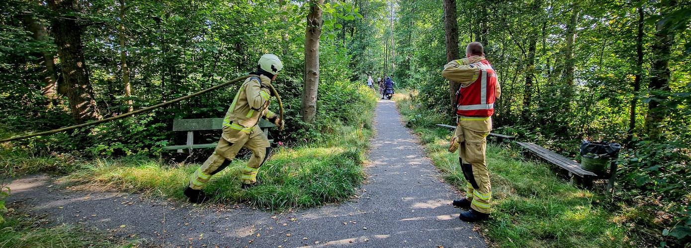 Geen treinen tussen Assen en Beilen door bermbranden