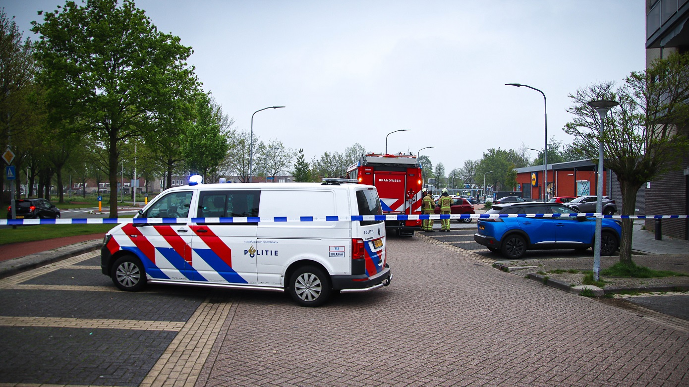 Brandweer in actie voor melding van gaslucht