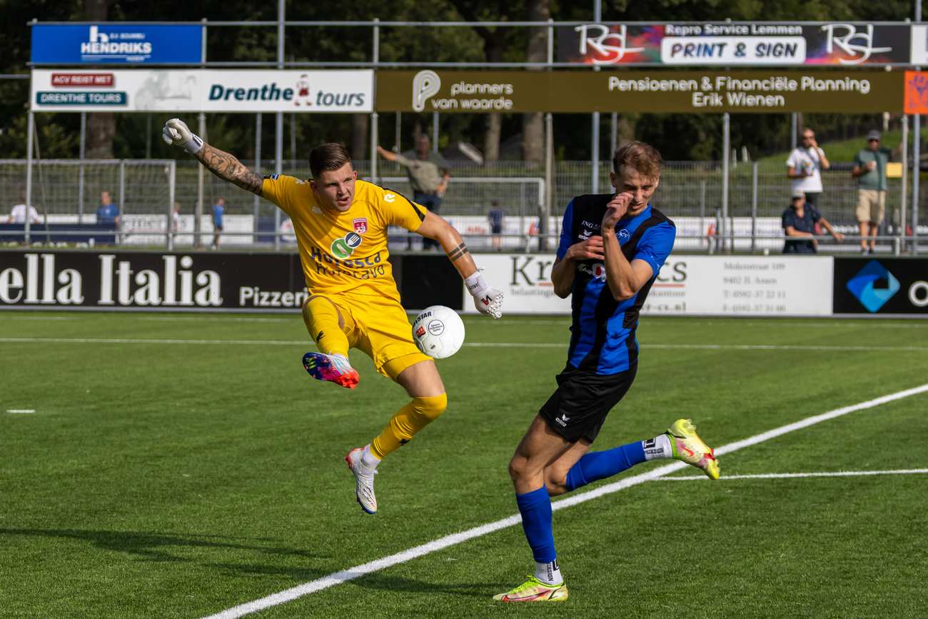 Foto's: ACV pakt zwaarbevochten punt tegen VV Noordwijk