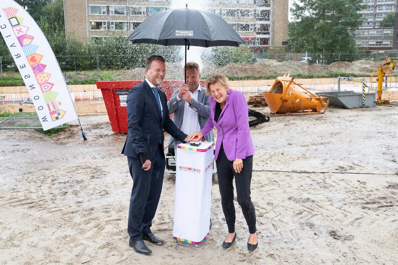 Woonservice start met bouw appartementencomplex Larikshof in Assen