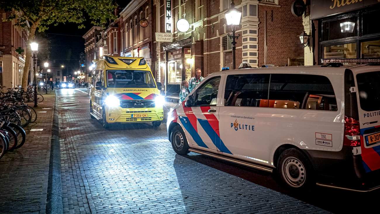 Man (20) uit Beilen aangehouden voor neersteken 21-jarige Assenaar in binnenstad Assen (Video)