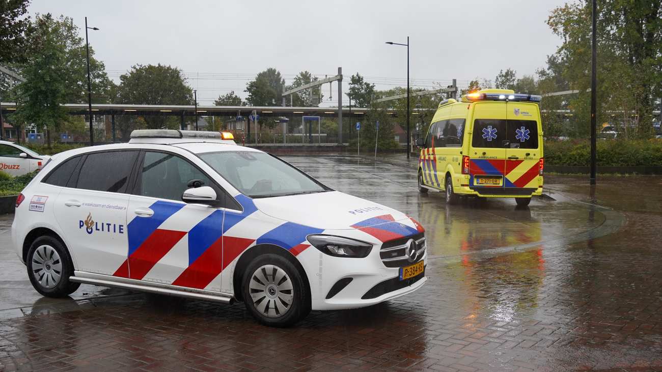 Scooterrijder gewond bij aanrijding met bus