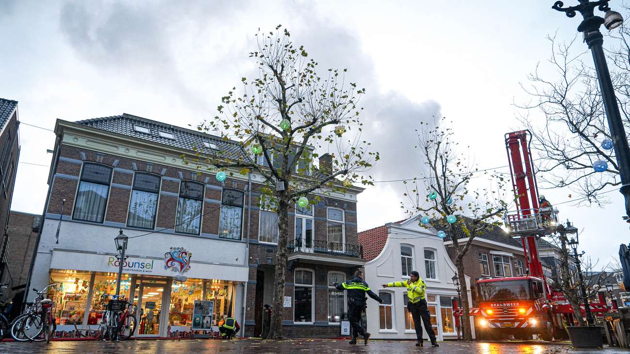 Grote uitslaande brand bij restaurant in centrum van Assen