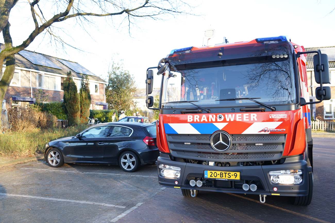 Gaslekkage tijdens werkzaamheden aan glasvezel