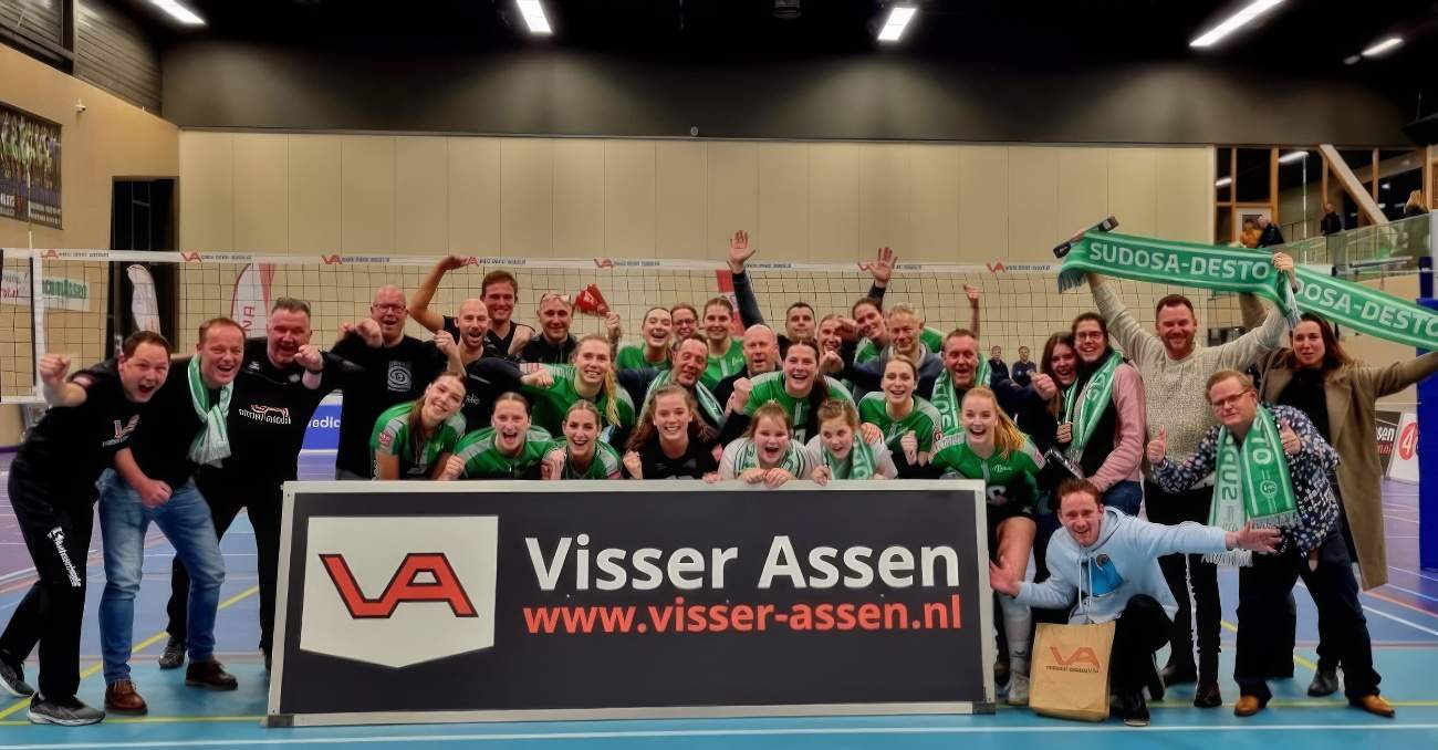 Kampioenspoule binnen bereik voor Sudosa-Desto