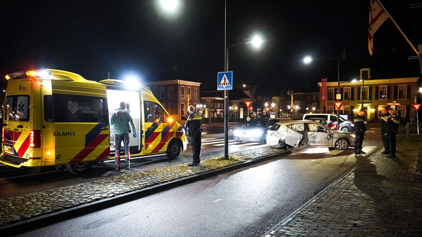 Ravage na eenzijdig ongeval op Vaart Zuidzijde