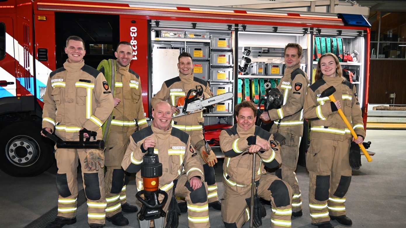 Brandweer Assen-West houdt zaterdag open dag met tal van demonstraties
