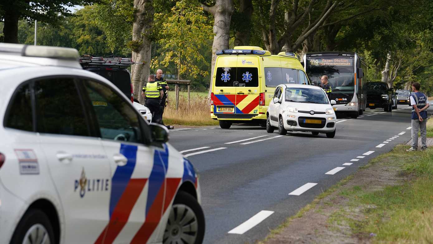 Twee gewonden bij ongeval tussen scooter en auto
