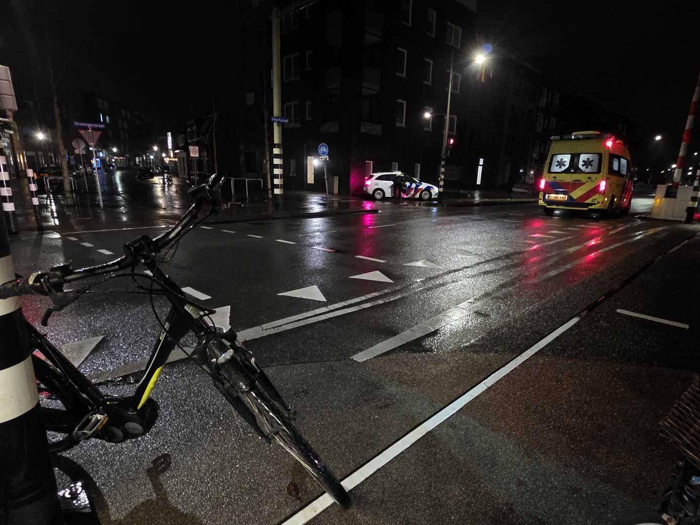 Fietser gewond bij valpartij in centrum van Assen