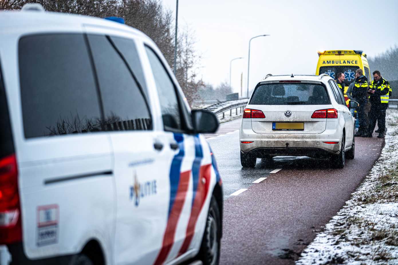 Voetganger aangereden door auto in Assen