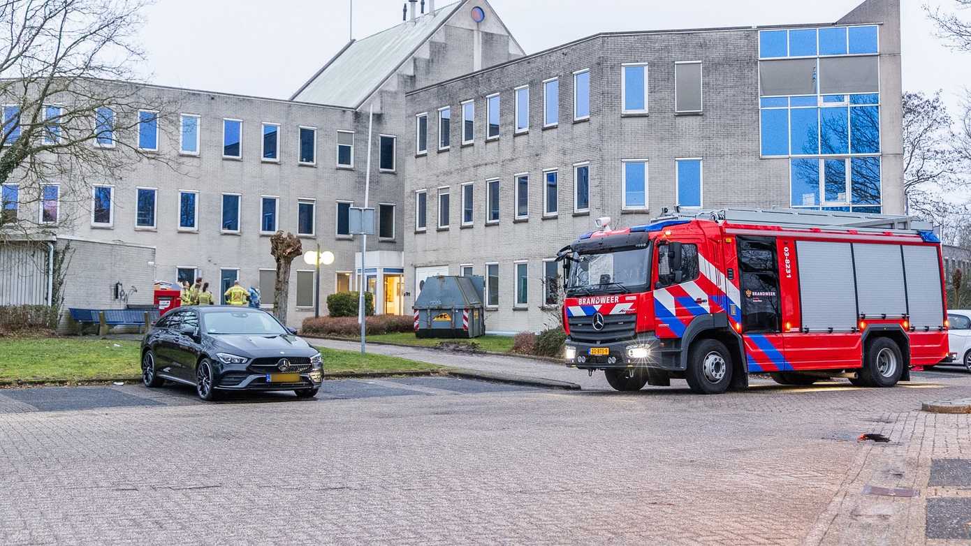 Kantoorpand ontruimd vanwege vreemde lucht