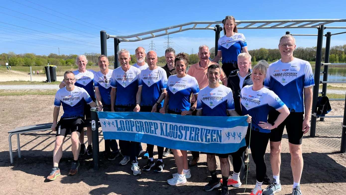 Loopgroep Kloosterveen haalt bevreidingsvuur naar Assen