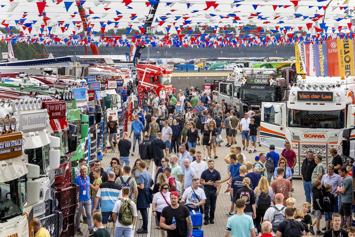 TT Circuit Assen ontvangt ruim 2.300 vrachtwagens tijdens Profile Truckstar Festival