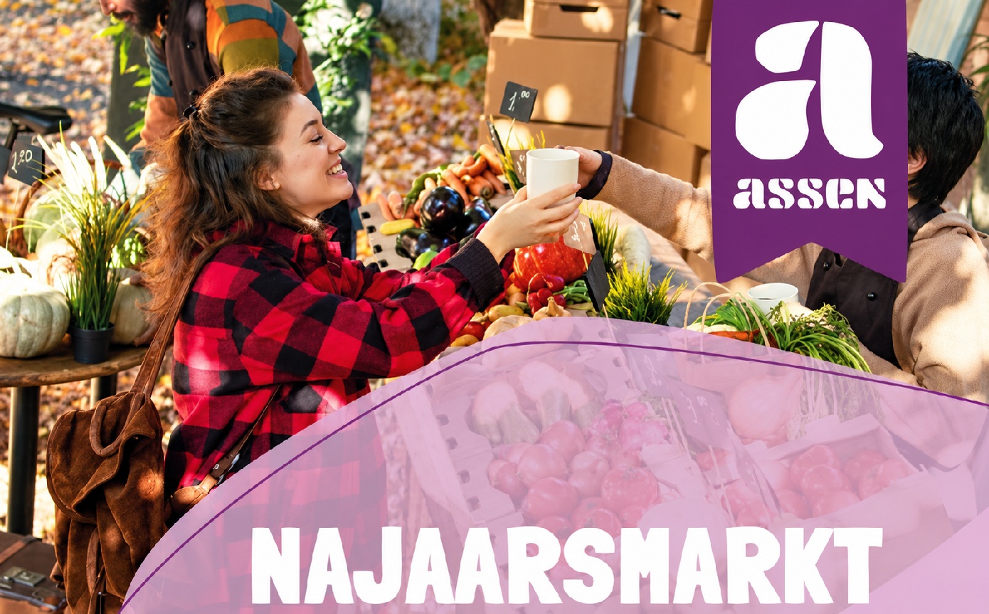 Najaarsmarkt op 4 november in binnenstad Assen