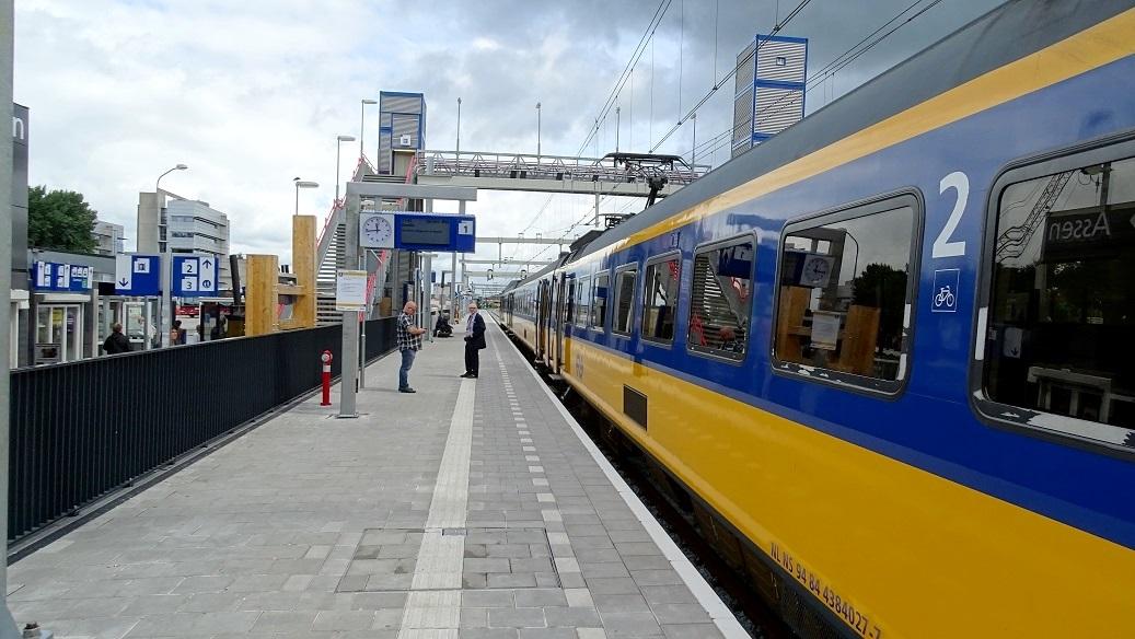 Tussen Assen en Beilen rijden geen treinen