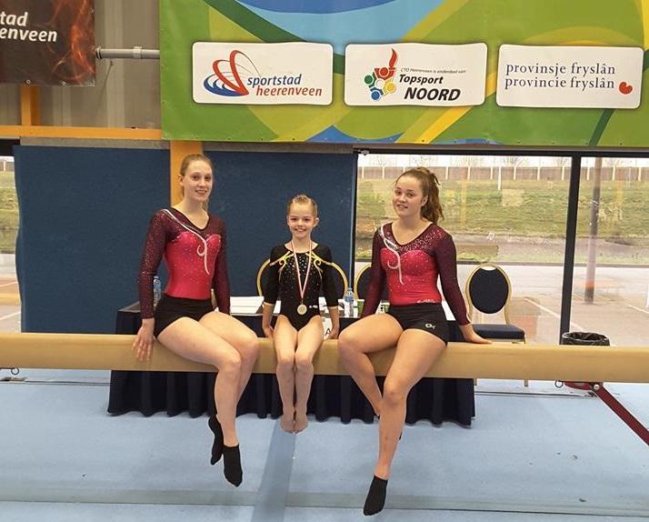 Omnigym Assen trots bij Provinciale kampioenschappen